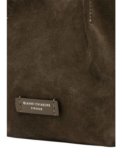 borsa donna dua media in camoscio marrone Gianni Chiarini | BS9779CM-PLMOKA